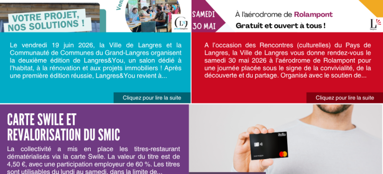 La newsletter de mai est dispo&rsquo; !