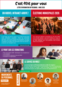 Newsletter "C'est f@it pour vous"