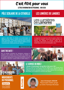 La newsletter de juin est dispo' !