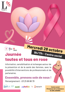 Octobre Rose : tous mobilisés !